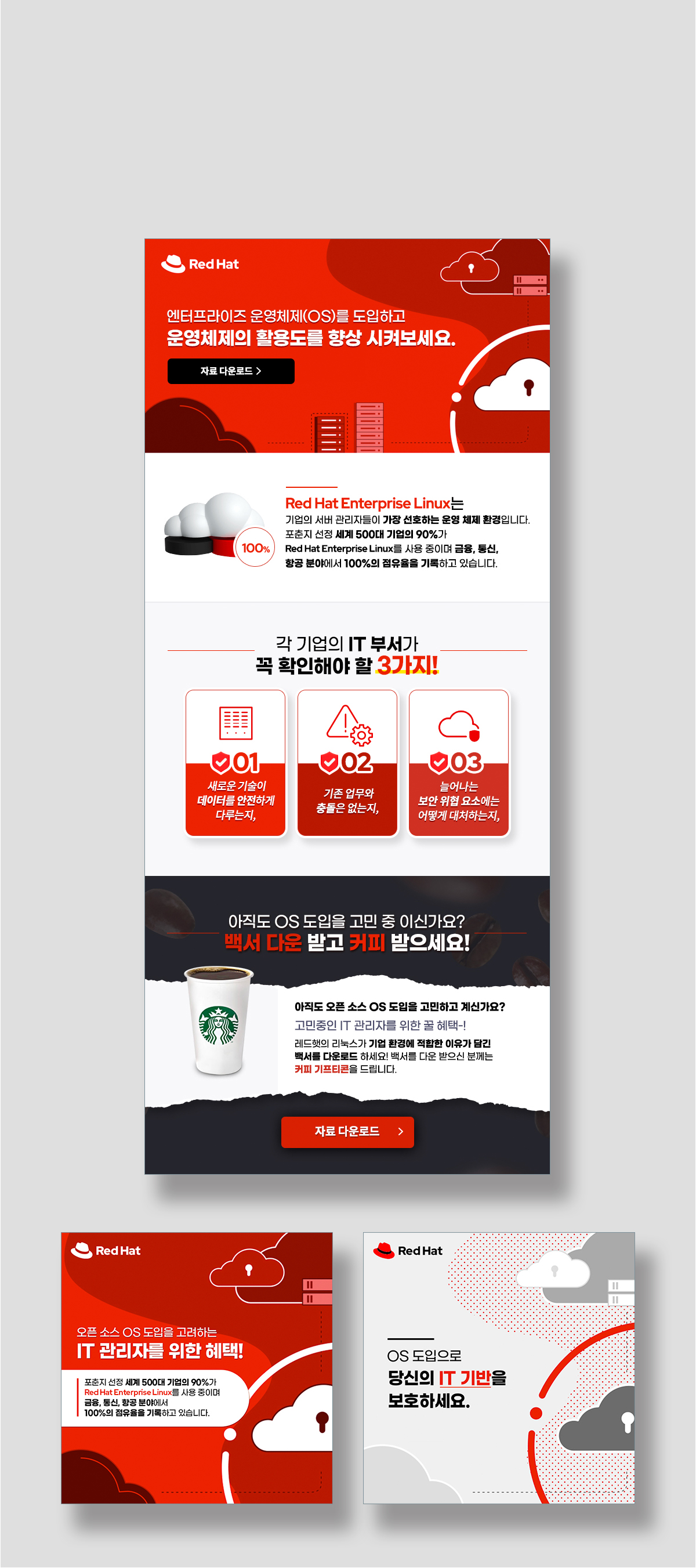 Red Hat KOREA Enterprise Linux 디지털 마케팅 세부 이미지